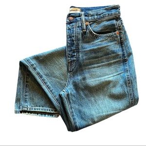 Madewell stove type jeans size 25